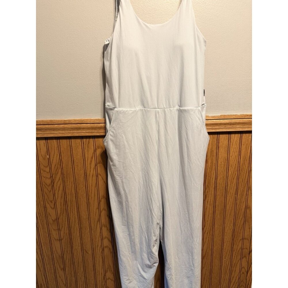 Light Blue Jumper Zyia Active Women’s Size Medium With Pockets Tank Style Top